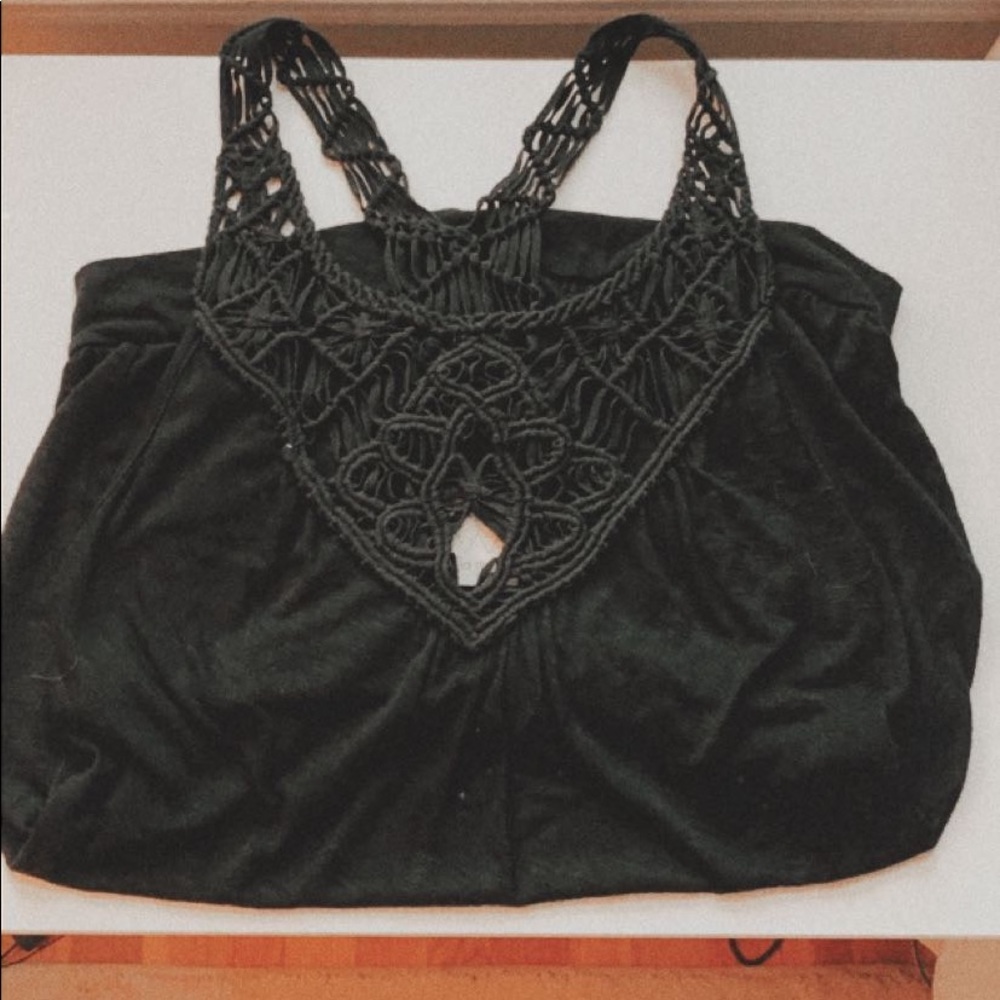 Ella moss Black Blouse